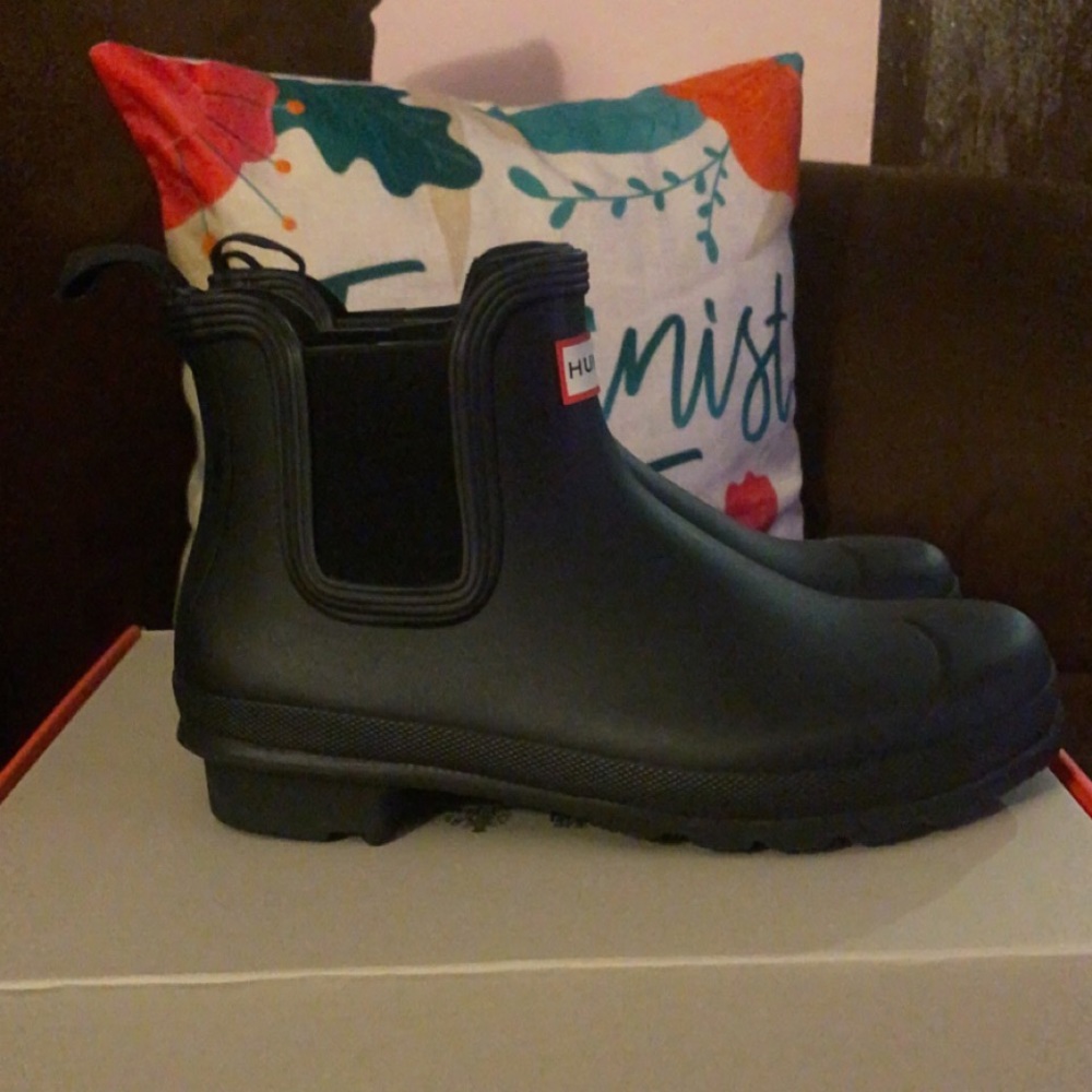 Black Hunter Rain Boots.